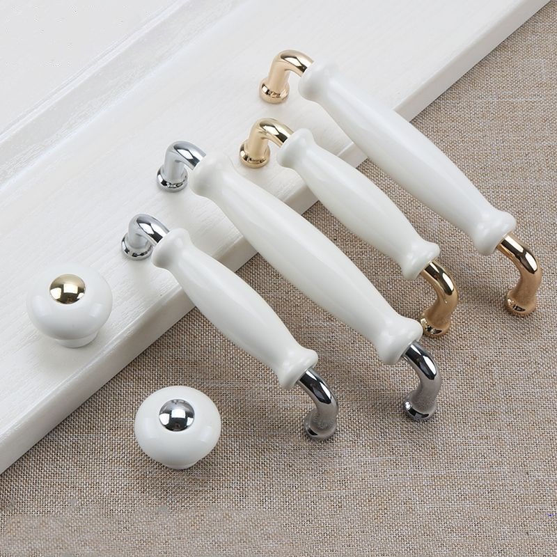 Furniture Hardware Restoration - Ceramic Door Handles Modern Furniture Knobs