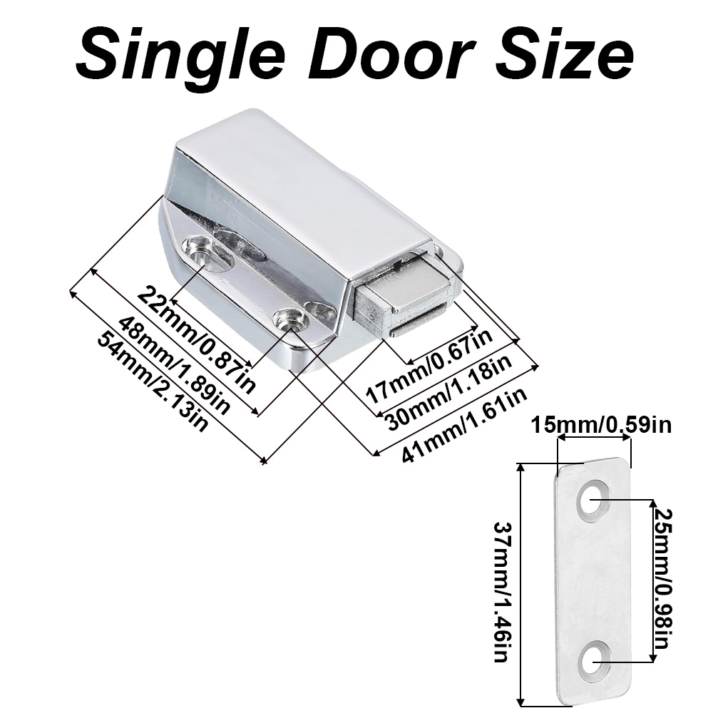 Cabinet Magnetic Catches Magne - огляд і ціна Furniture Hardware Locks