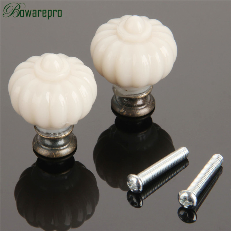 1Pc Acrylic Ivory White Pumpki - огляд і ціна Furniture Hardware Restoration