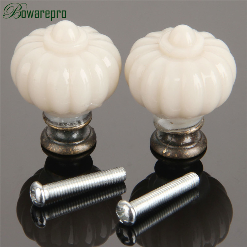 1Pc Acrylic Ivory White Pumpki - огляд і ціна Furniture Hardware Restoration