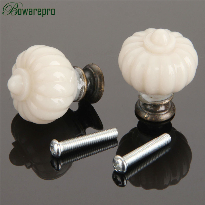 1Pc Acrylic Ivory White Pumpki - огляд і ціна Furniture Hardware Restoration