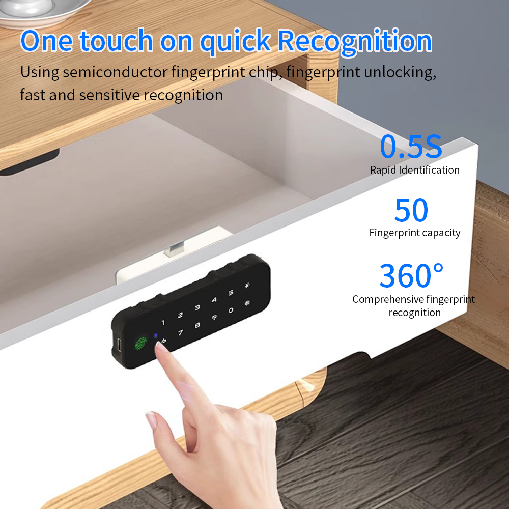 Tuya Bluetooth Smart Wood Cabi - огляд і ціна Furniture Hardware Locks