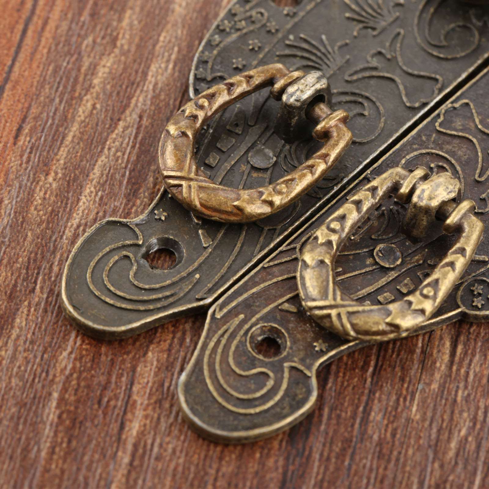 1PC Antique Box Latch Hasp Vin - огляд і ціна Furniture Hardware Suppliers