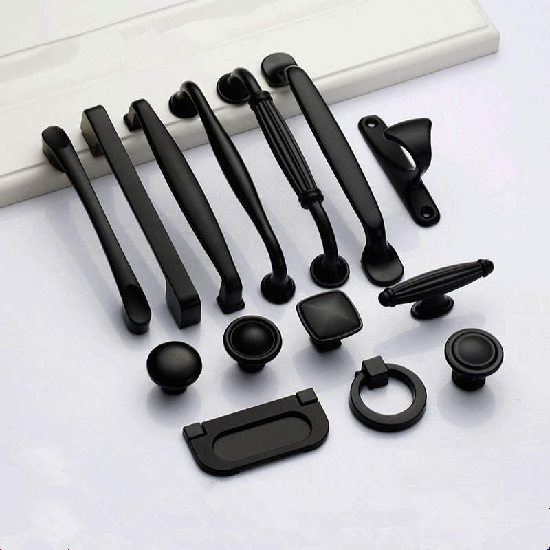 Black Handles for Furniture Ca - огляд і ціна Furniture Hardware Restoration
