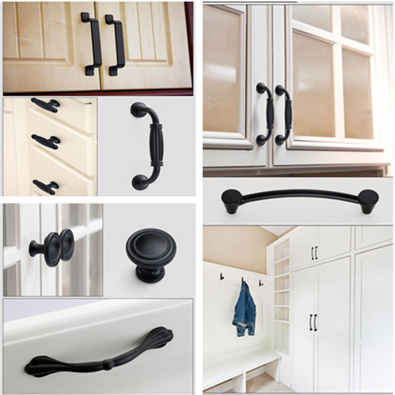 Black Handles for Furniture Ca - огляд і ціна Furniture Hardware Restoration