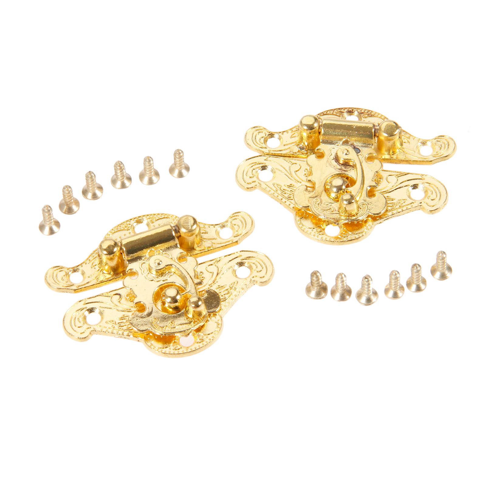 DRELD 2Pcs Antique Gold Box La - огляд і ціна Furniture Hardware Suppliers