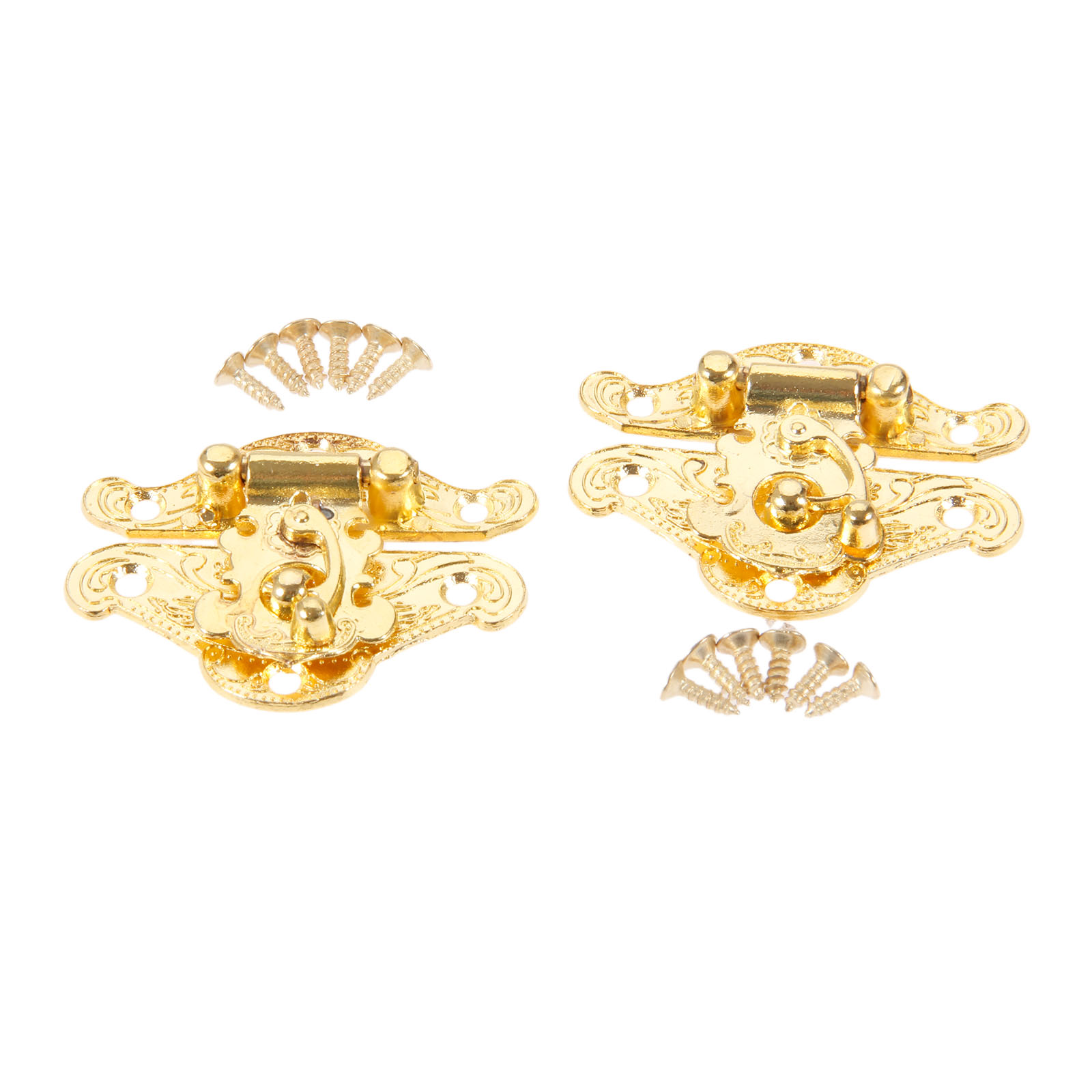 DRELD 2Pcs Antique Gold Box La - огляд і ціна Furniture Hardware Suppliers