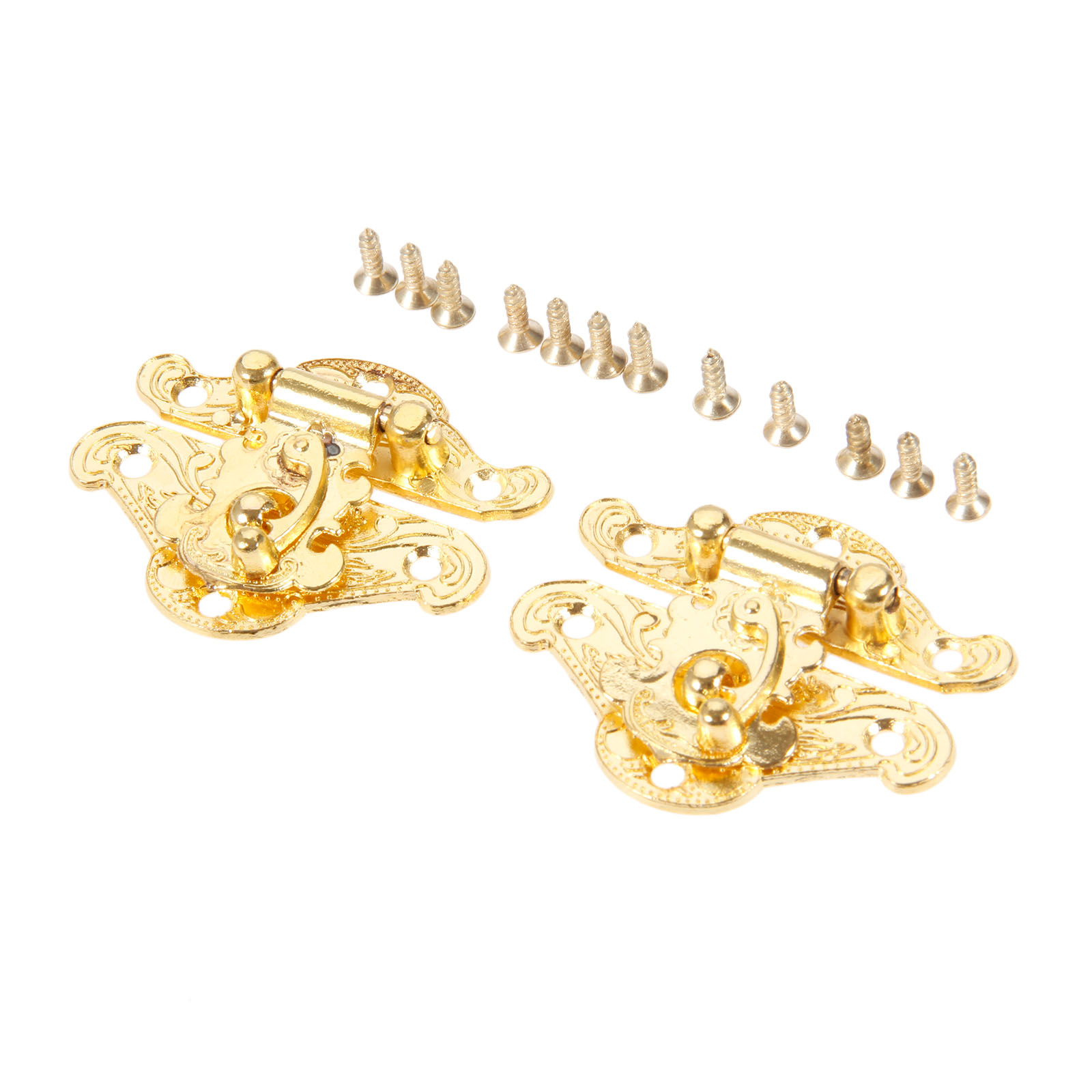 DRELD 2Pcs Antique Gold Box La - огляд і ціна Furniture Hardware Suppliers