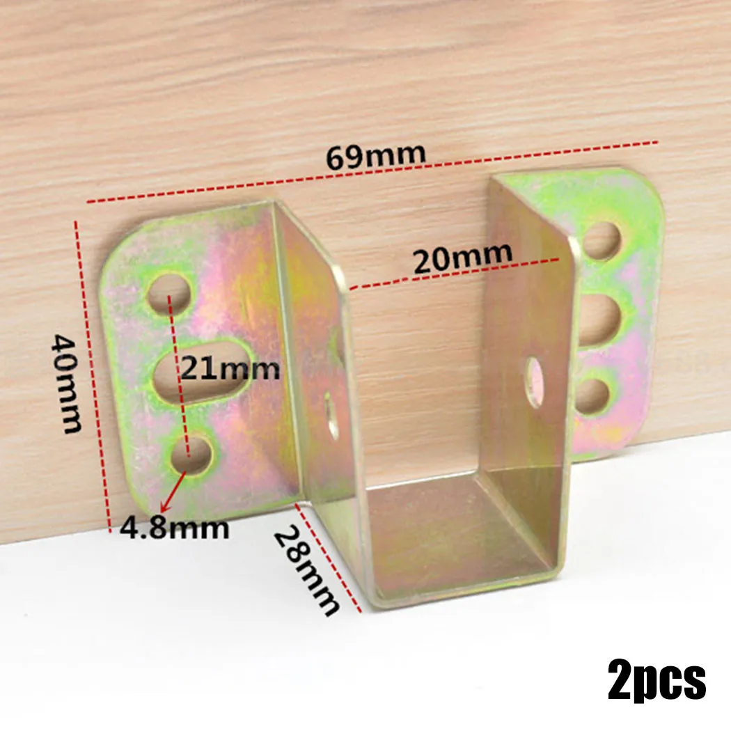 2pcs U Shaped Metal Bed Bracke - огляд і ціна Furniture Hardware Suppliers