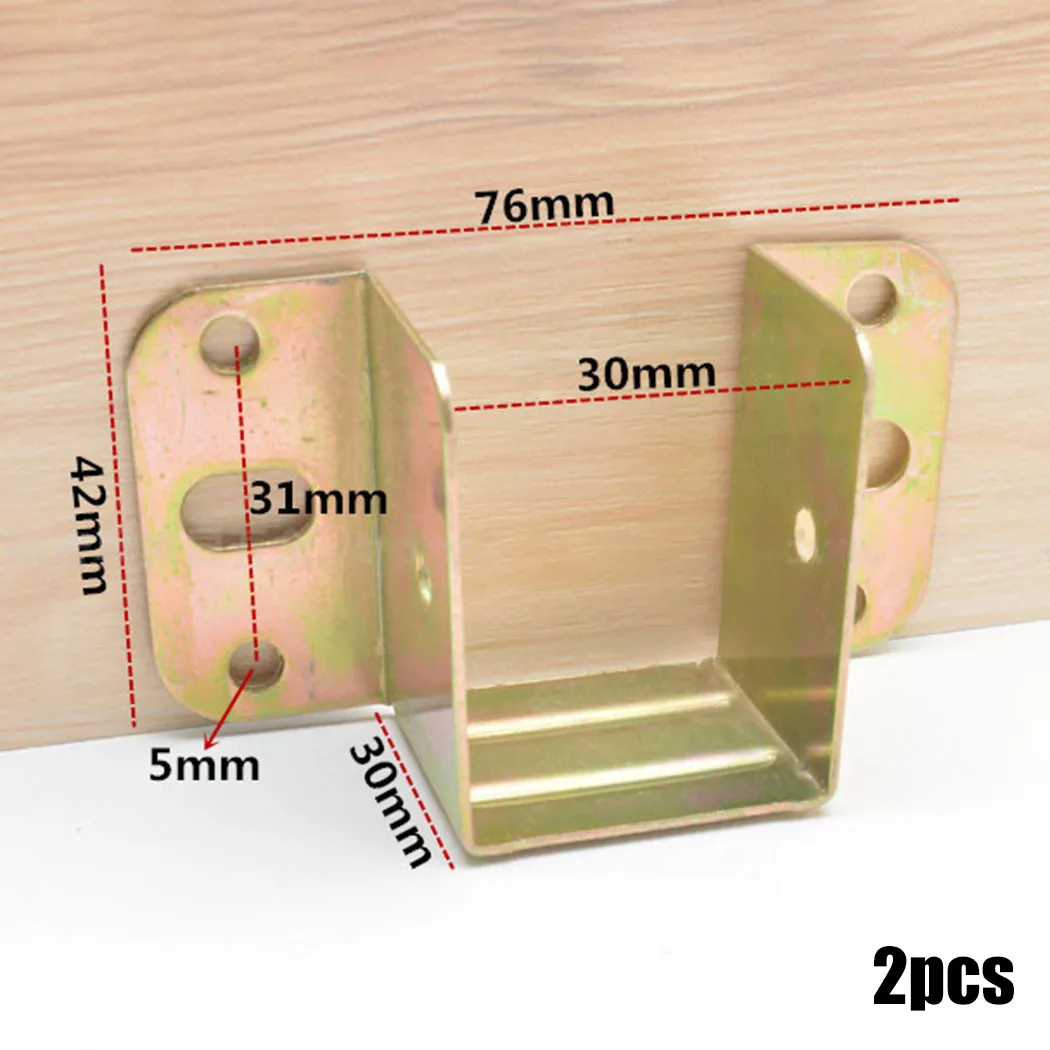2pcs U Shaped Metal Bed Bracke - огляд і ціна Furniture Hardware Suppliers