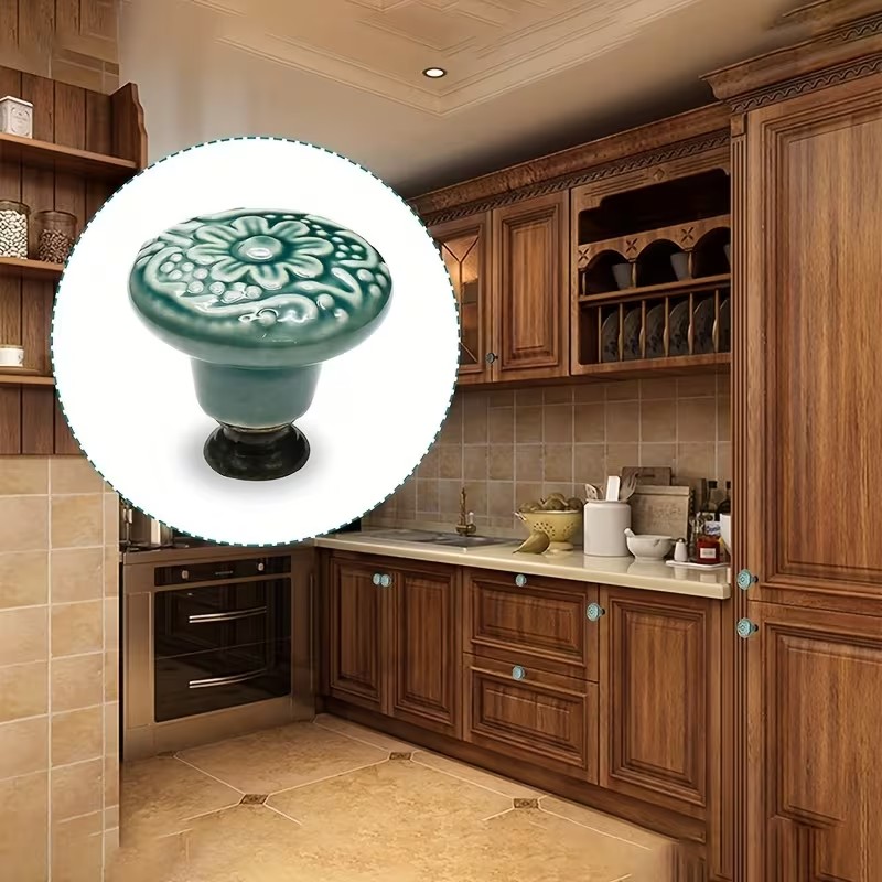 12pcs Ceramic Cabinet Knobs, F - огляд і ціна Furniture Hardware Suppliers