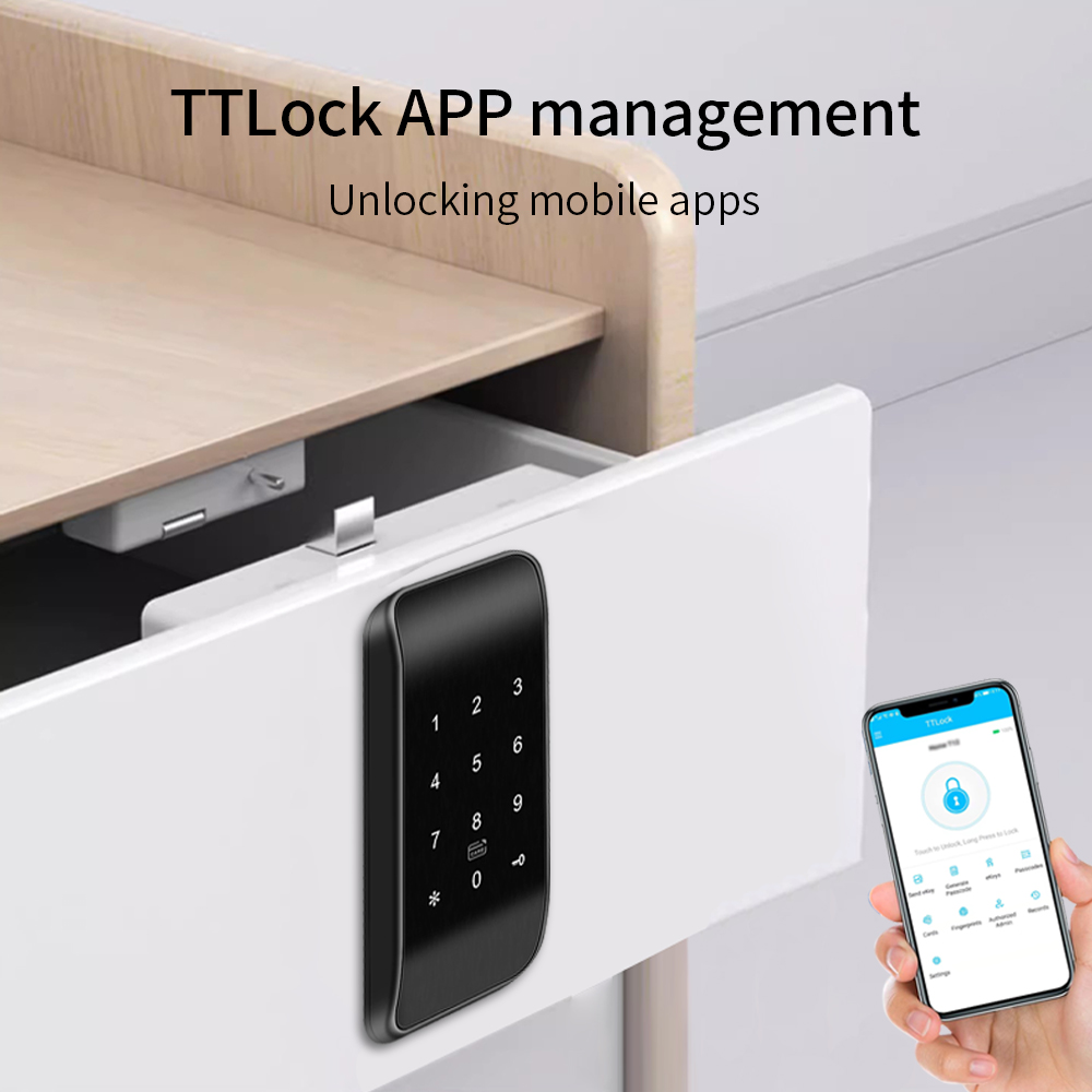 TTLOCK 13.56Mhz Fingerprint Dr - огляд і ціна Furniture Hardware Locks