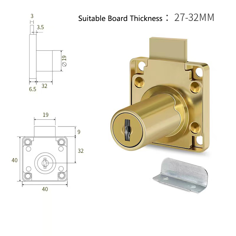 Yutoko High-grade Desk Drawer  - огляд і ціна Furniture Hardware Locks