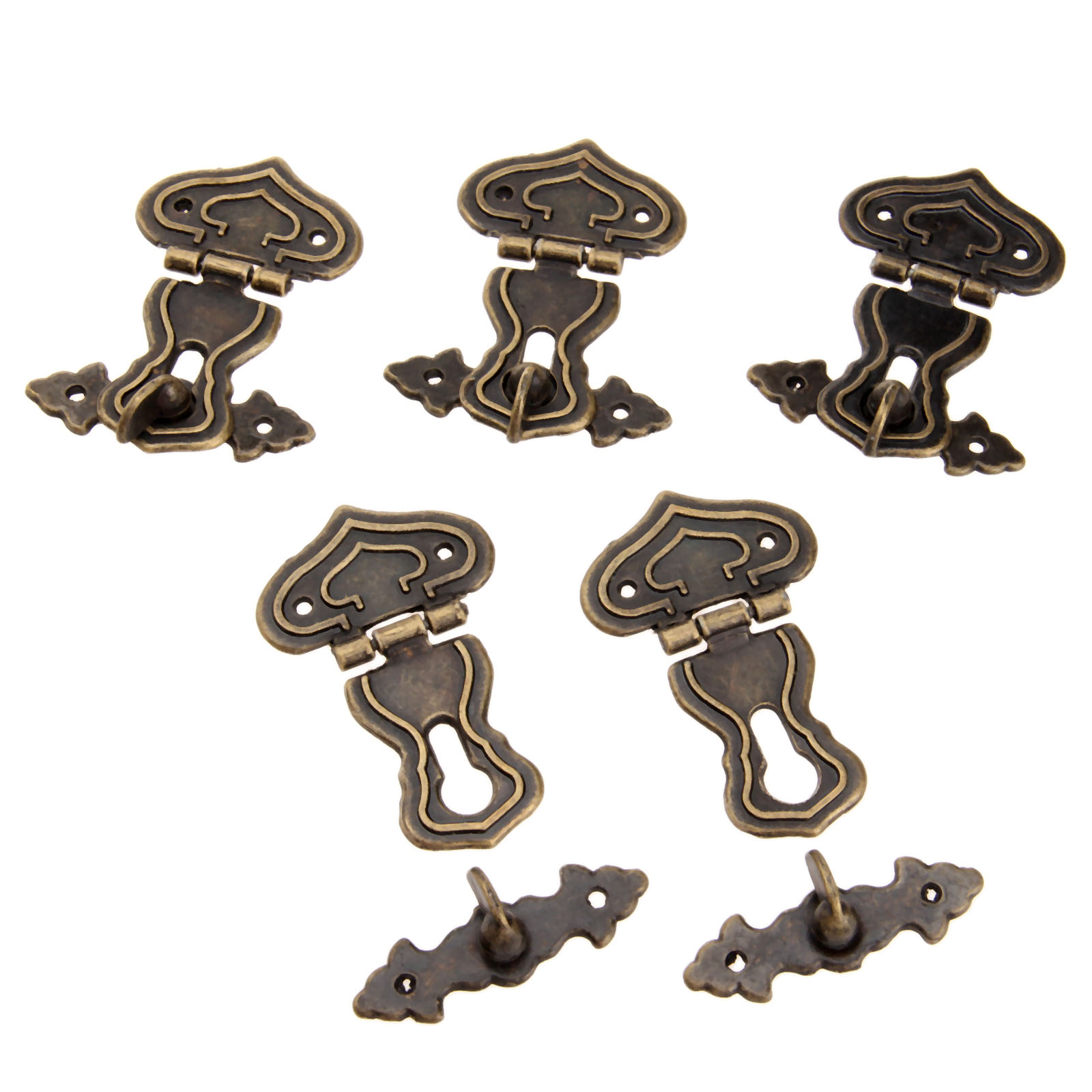 5Pcs 63x47mm Antique Metal Loc - огляд і ціна Furniture Hardware Suppliers