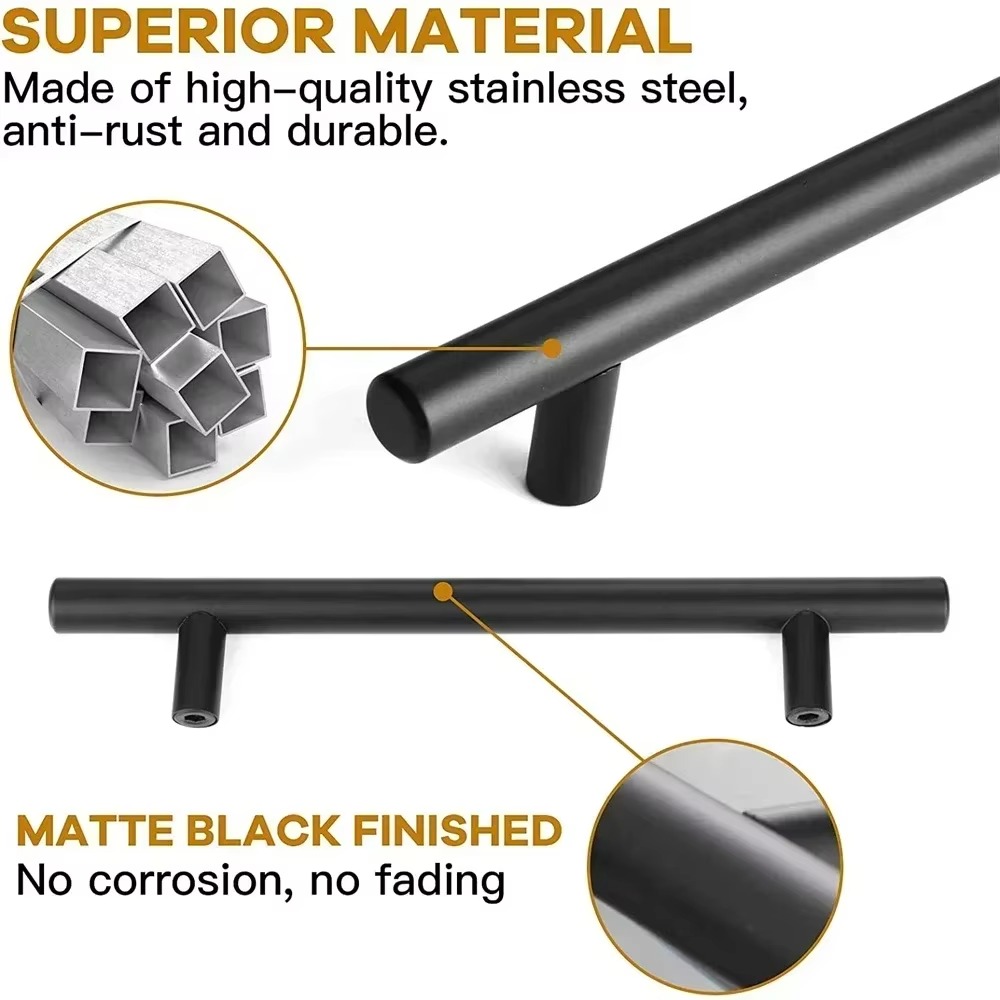 20 PCS Cabinet Pulls Matte Bla - огляд і ціна Furniture Hardware Restoration
