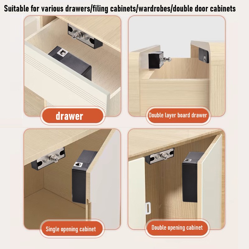 Tuya Smart Cabinet Door Lock K - огляд і ціна Furniture Hardware Locks