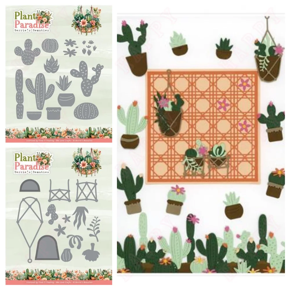 Plant Cactus Paradise Metal Cr - огляд і ціна Furniture Paradise & Hardware Ghaziabad